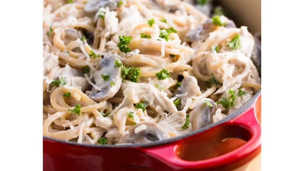 one pot turkey tetrazzini recipe