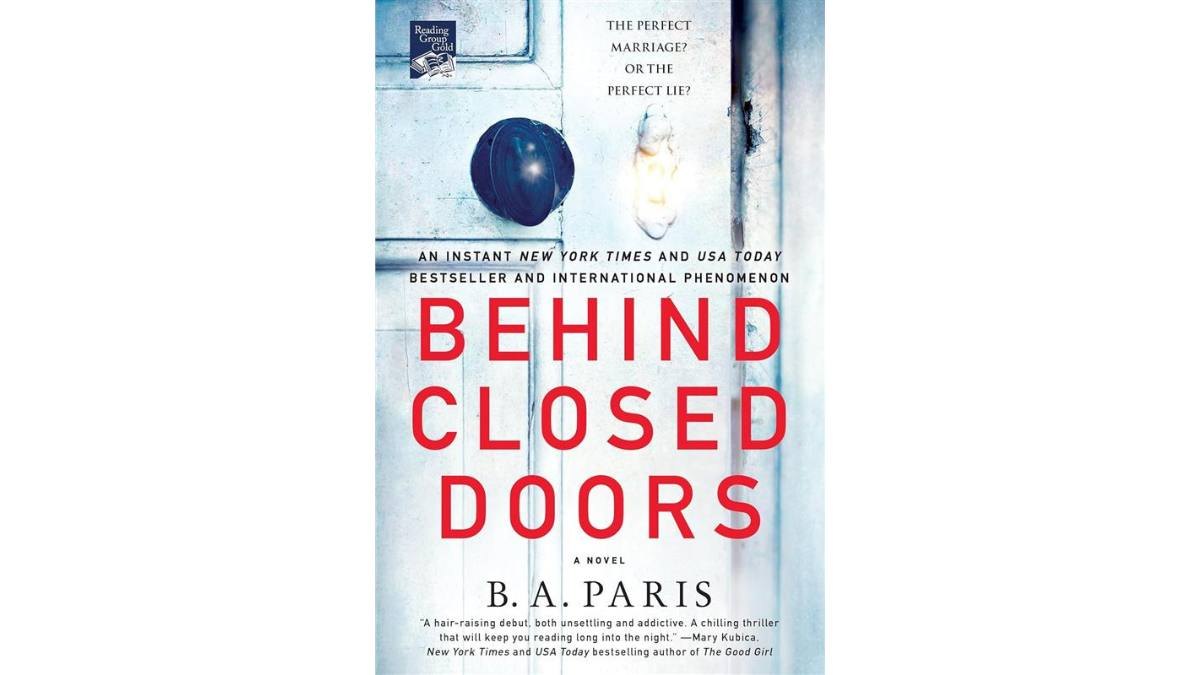 scary books behind closed doors