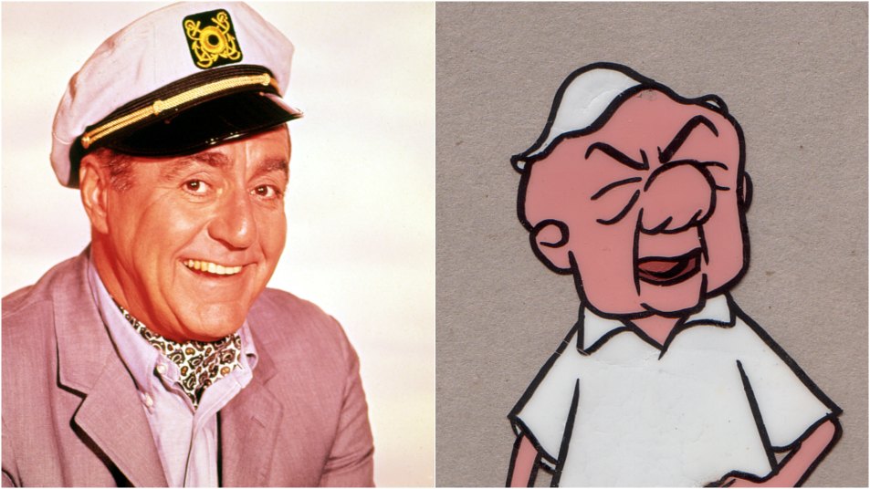 Jim Backus as Thurston Howell III and the voice of Mister Magoo