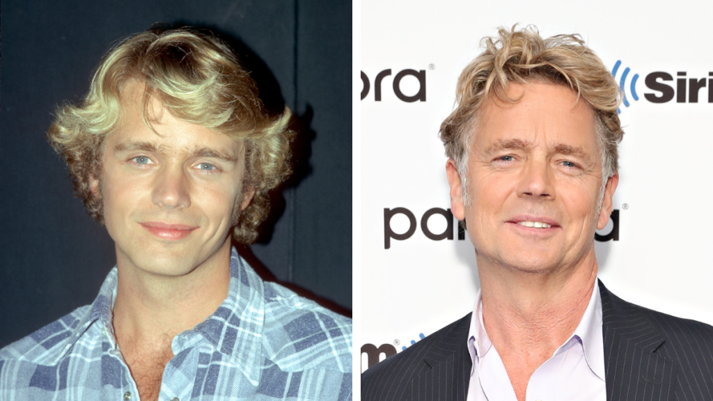 John Schneider in 80s and 2019