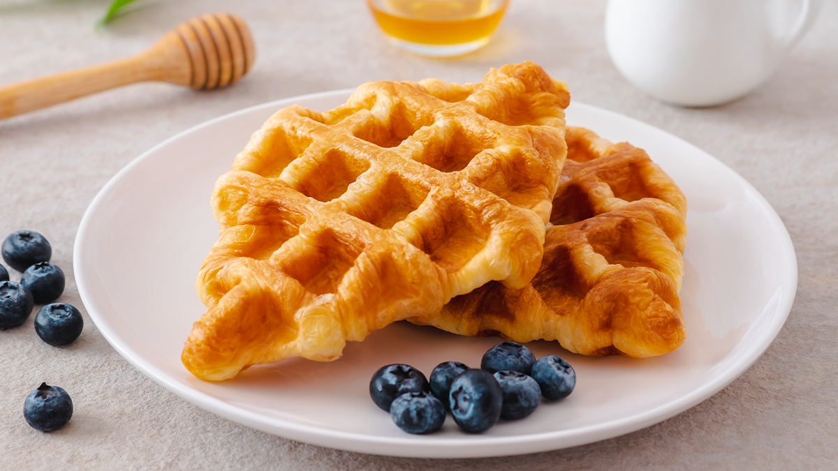 Homemade Belgian Waffles - Spend With Pennies