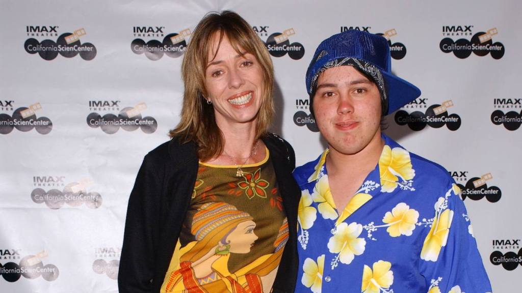 woman and son ; mackenzie phillips