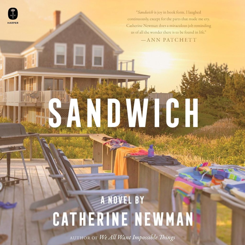 Sandwich by Catherine Newman (summer audio books) 