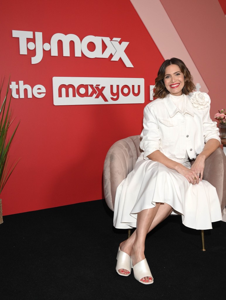 Mandy Moore launched the Claim Your And campaign with TJ Maxx to help women break free from labels and champion self-expression