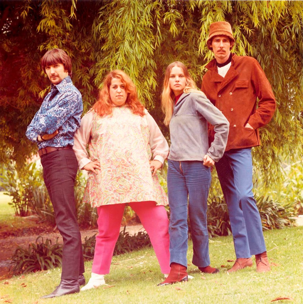 The Mamas & the Papas (Left to right: Denny Doherty, Mama Cass and Michelle and John Phillips) in the '60s