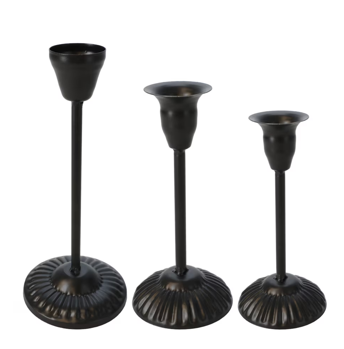 Dollar Tree iron candle sticks