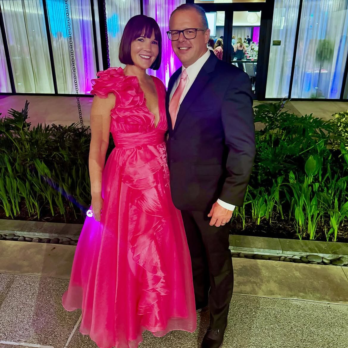 Cathy and her husband, Brad