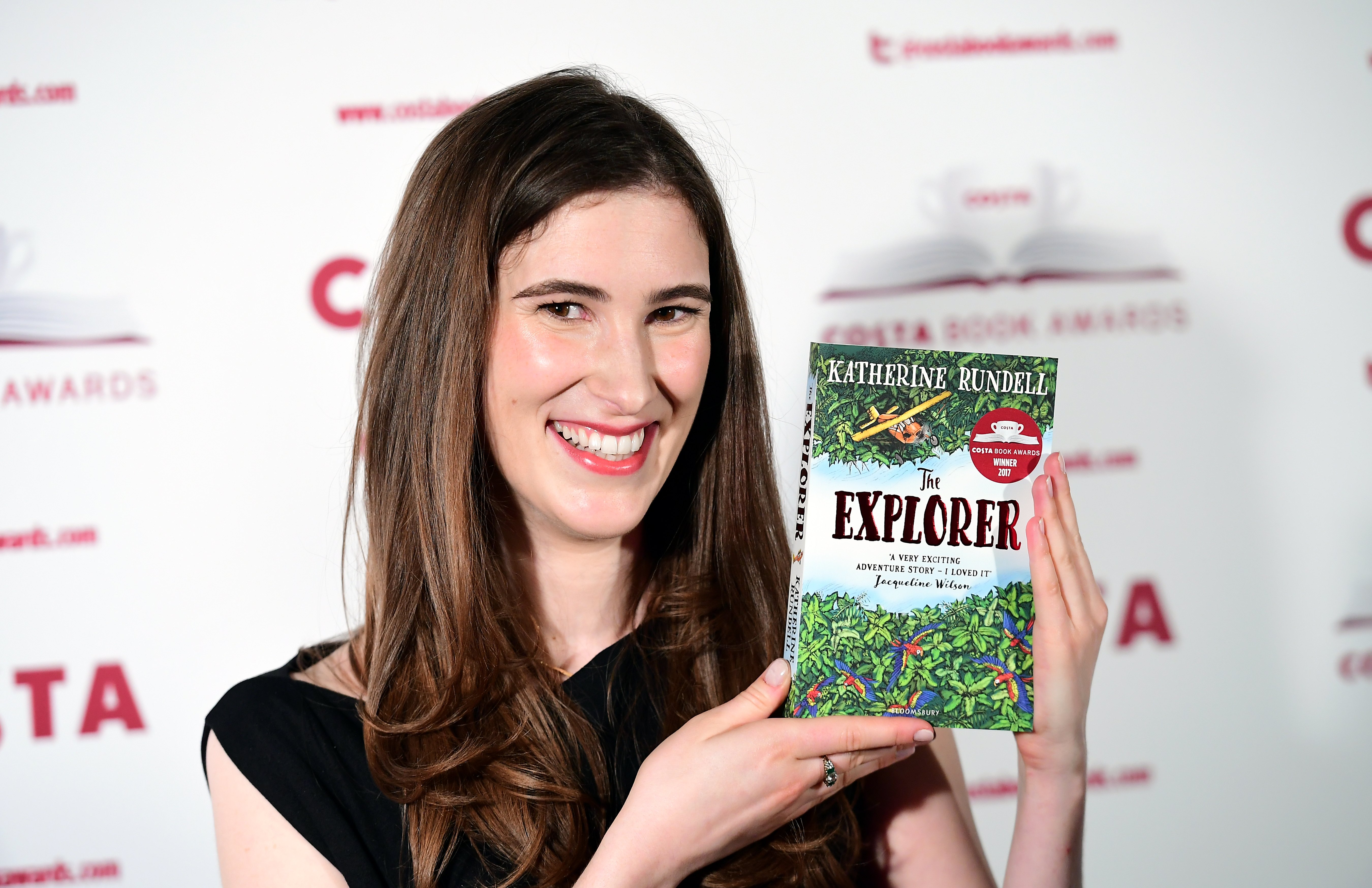 Katherine Rundell attending the Costa Book of The Year Awards 2017 Photocall at Quaglino