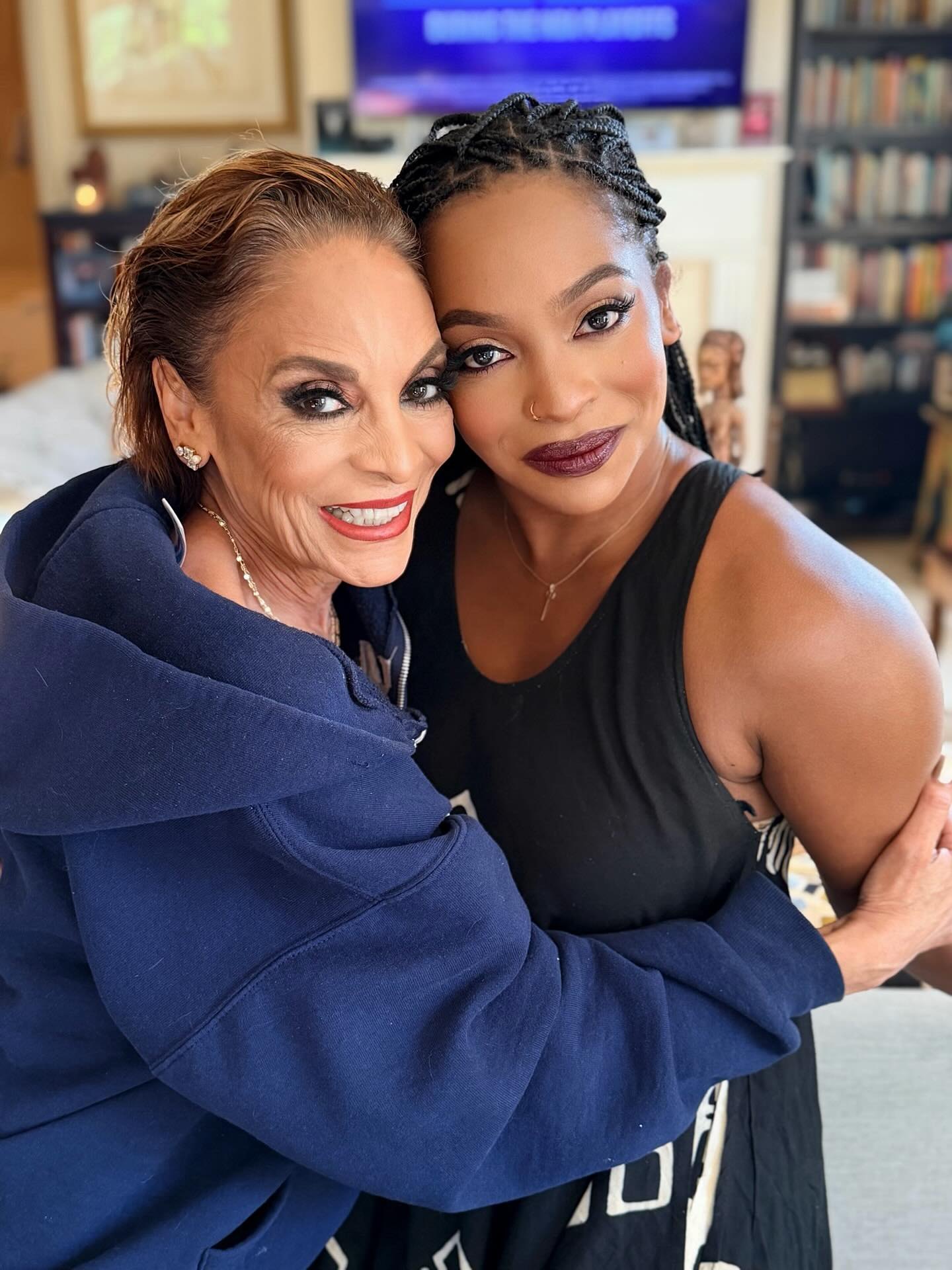 Jasmine with her daughter, Imani