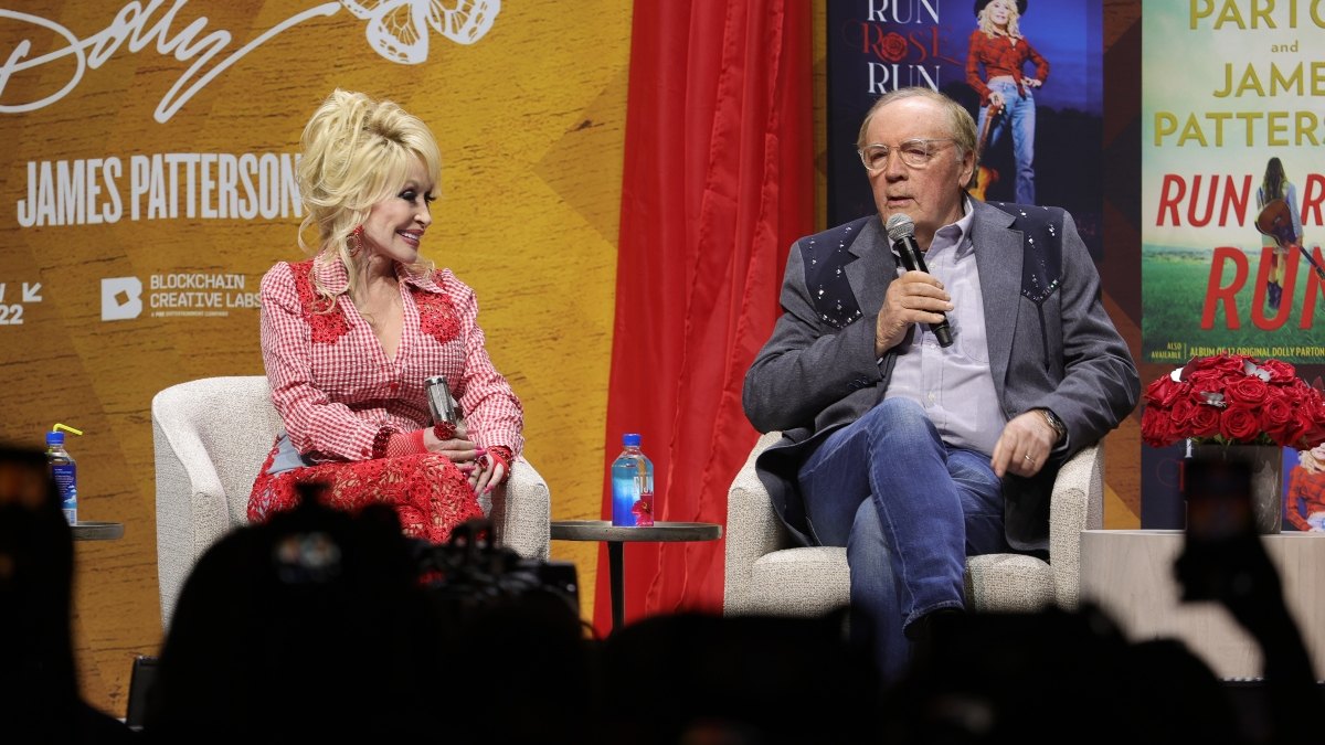 Dolly Parton and James Patterson, 2022