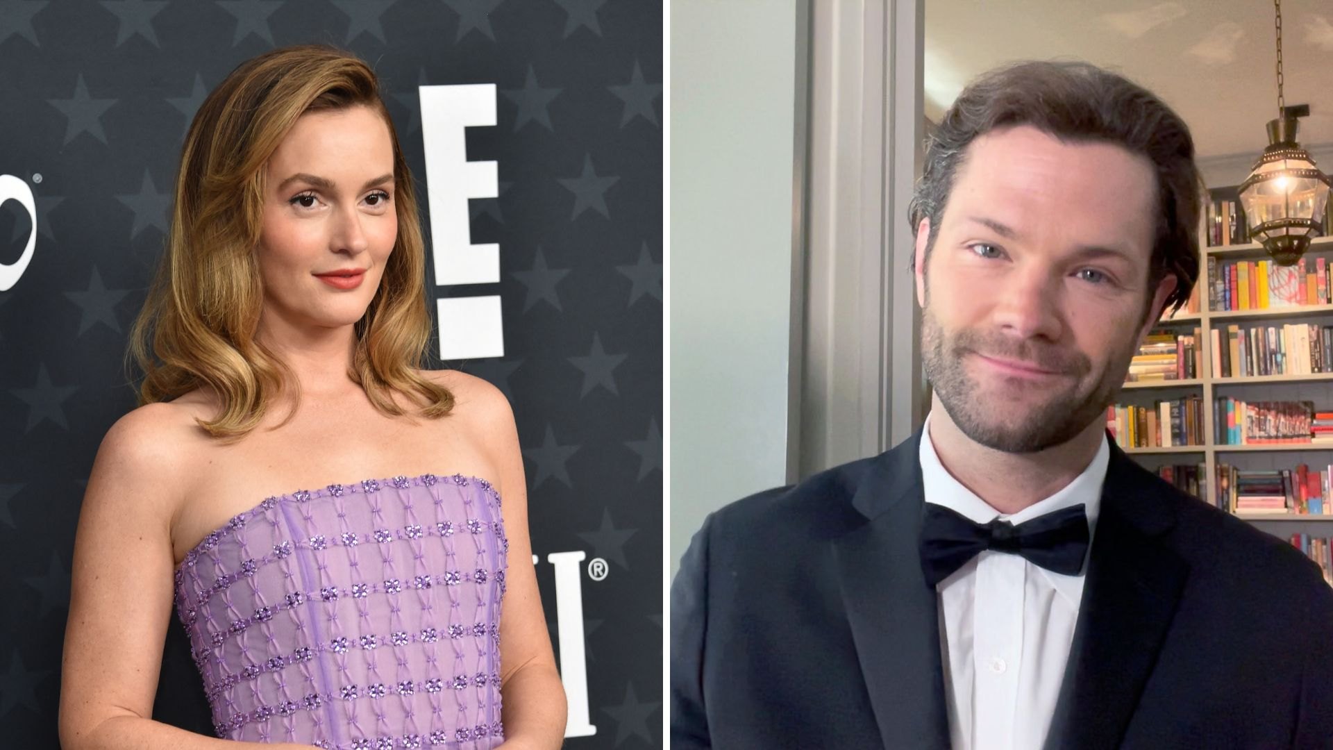 Leighton Meester and Jared Padalecki
