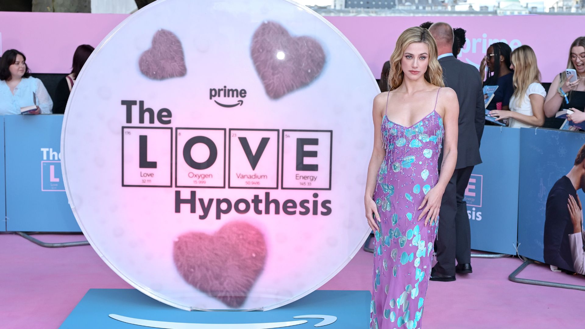 Lili Reinhart attends the "The Love Hypothesis" UK Special Screening