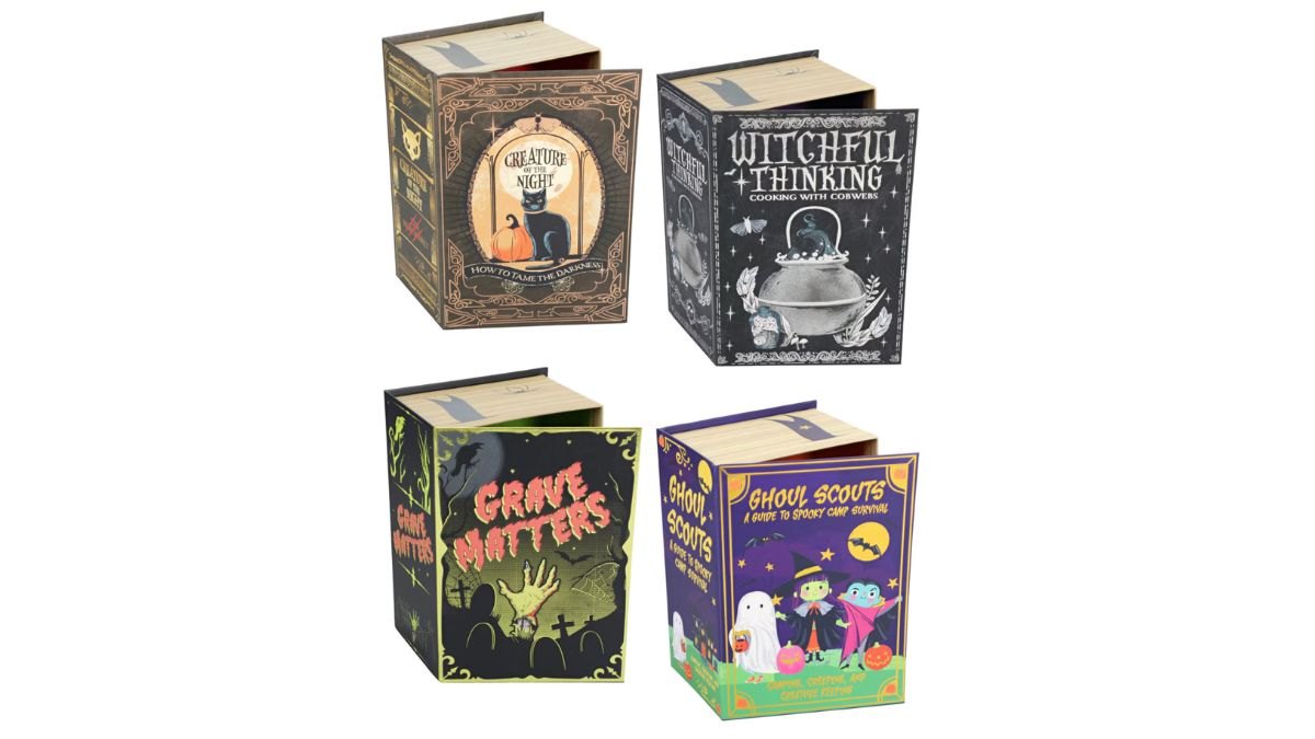 Book-shaped gift boxes
