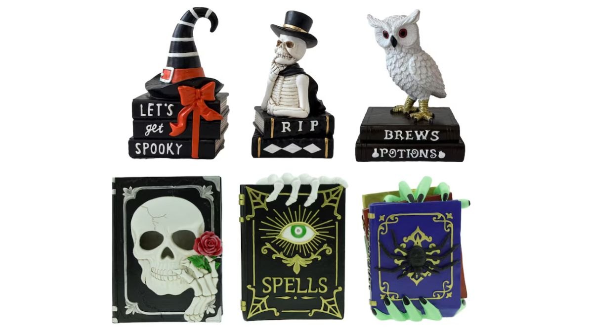 Book table decor