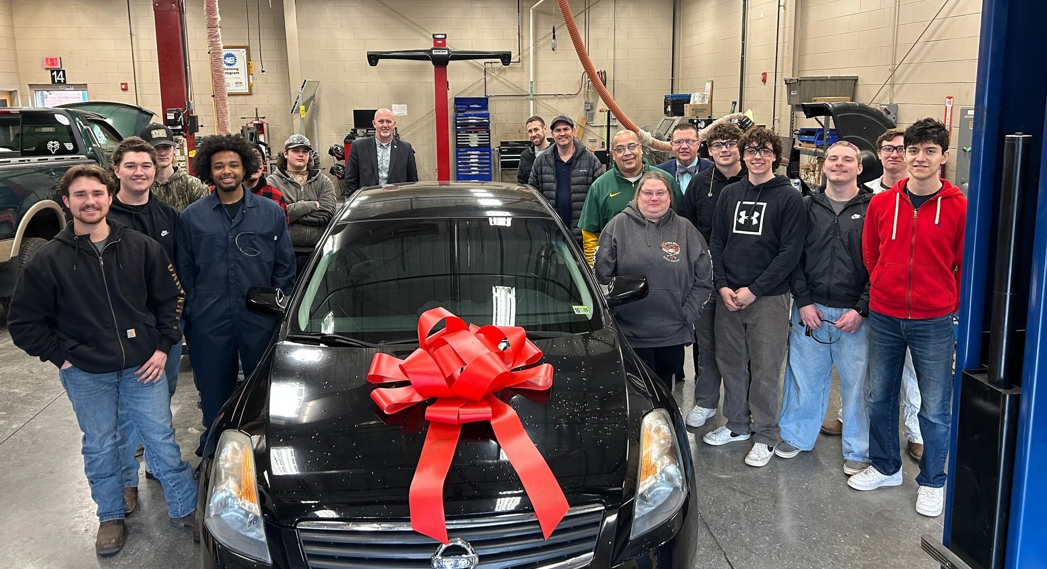 Giving away the cars fills the students with a sense of pride