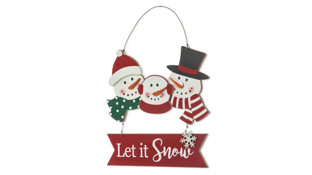 Let it Snow Sign