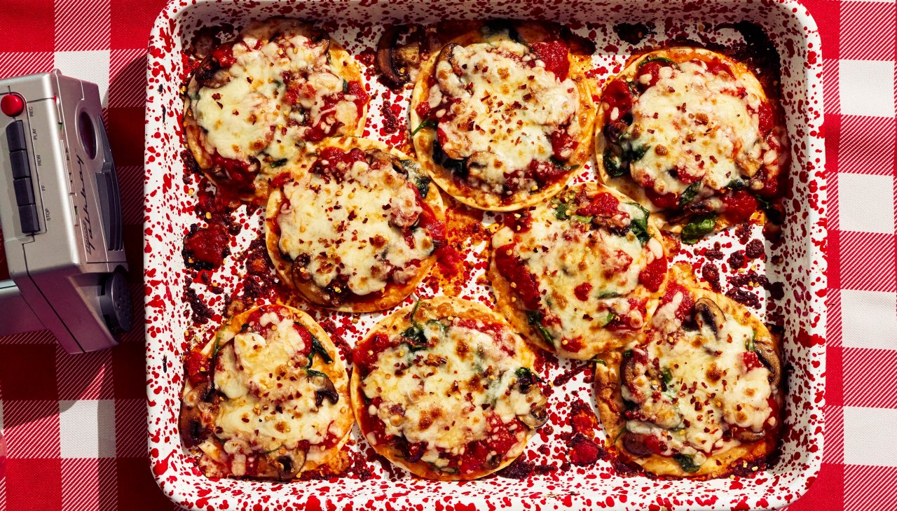 Shay Spences Spinach Mushroom Pizzadillas